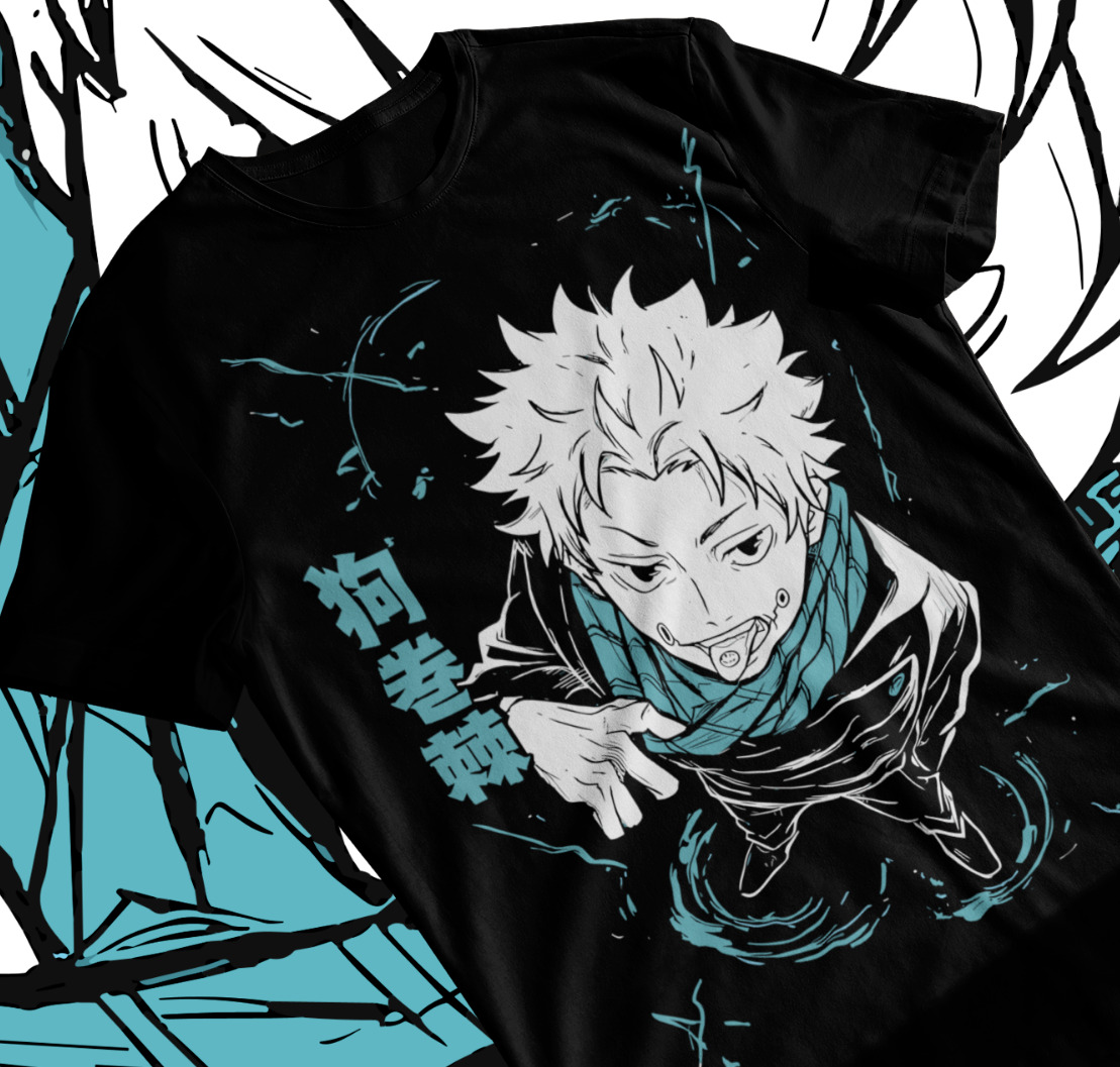 Jjk Anime Merchandise - Inumaki Toge 유니섹스 티셔츠, Jujutsu Kaisen