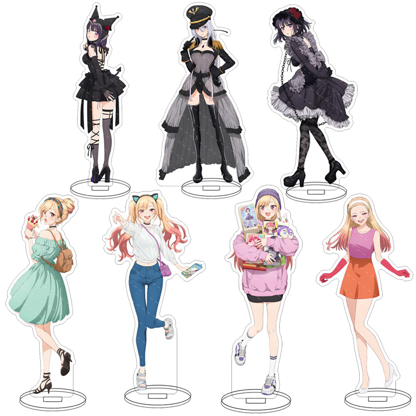 Anime Merchandise Accessories - 16CM 애니메이션 아크릴 스탠드 마이 드레스업