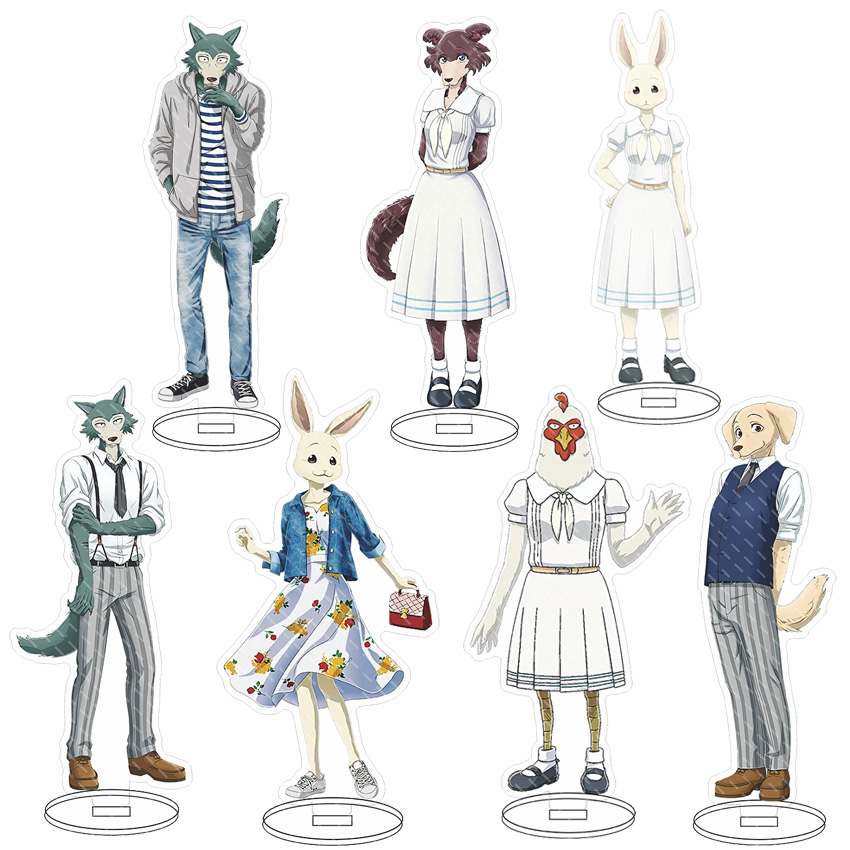 Anime Merchandise Accessories - 16CM 애니메이션 BEASTARS Legoshi Louis Juno