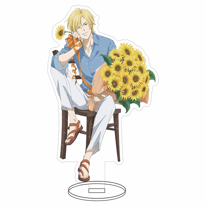 16CM 애니메이션 아크릴 피규어 바나나피쉬 애쉬 린엑 - Anime Merchandise Accessories 리뷰 및 가격