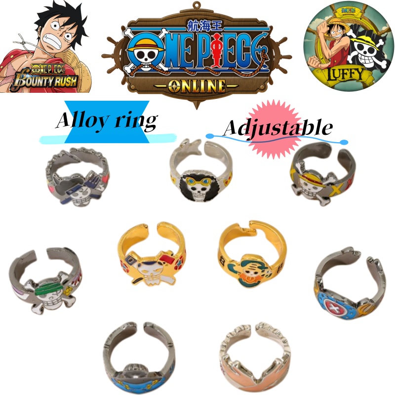 원피스 애니메이션 크리에이티브 상품 밀짚모자 해적단 반 - Luffy Anime Merchandise 리뷰 및 가격