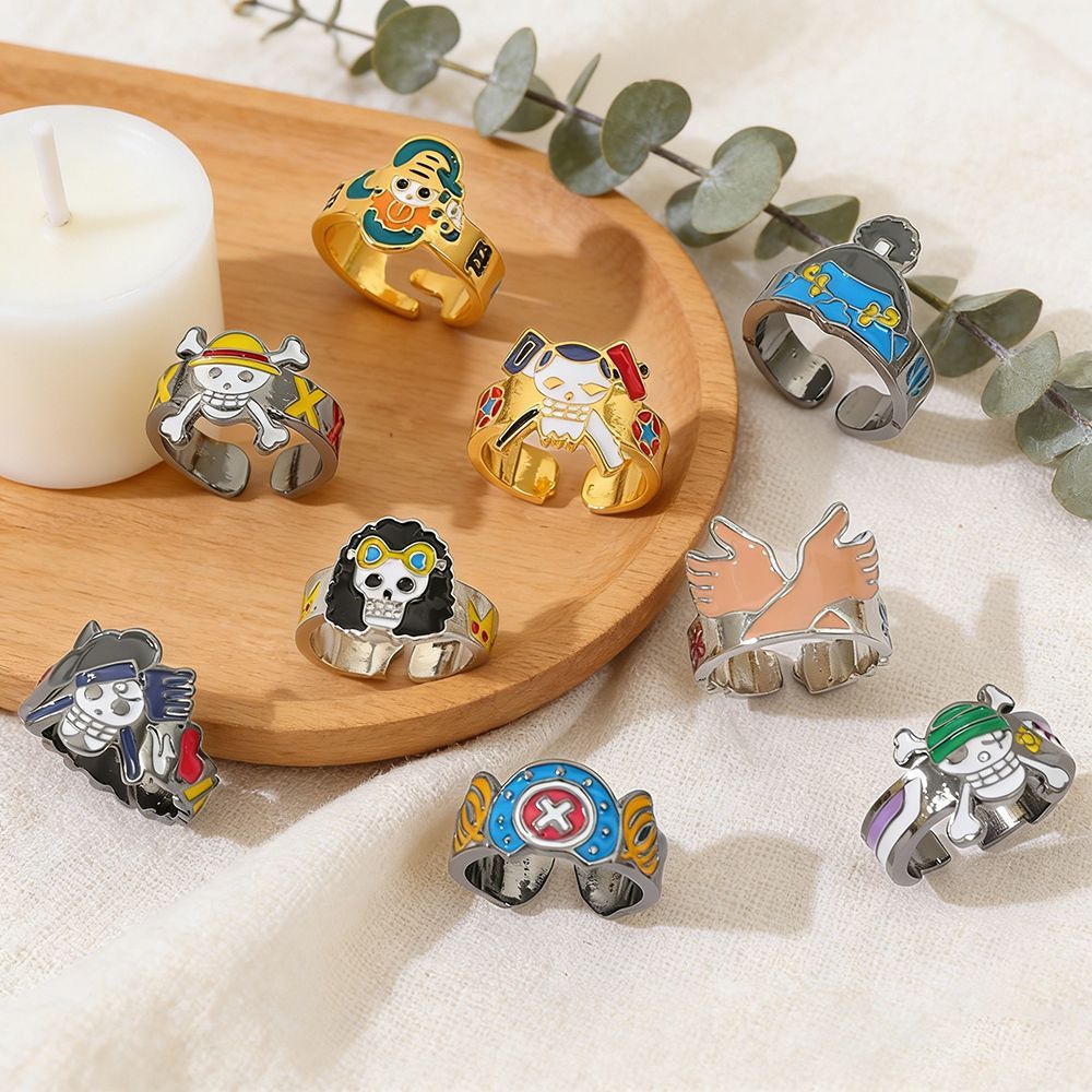원피스 애니메이션 크리에이티브 상품 밀짚모자 해적단 반 - Luffy Anime Merchandise 리뷰 및 가격