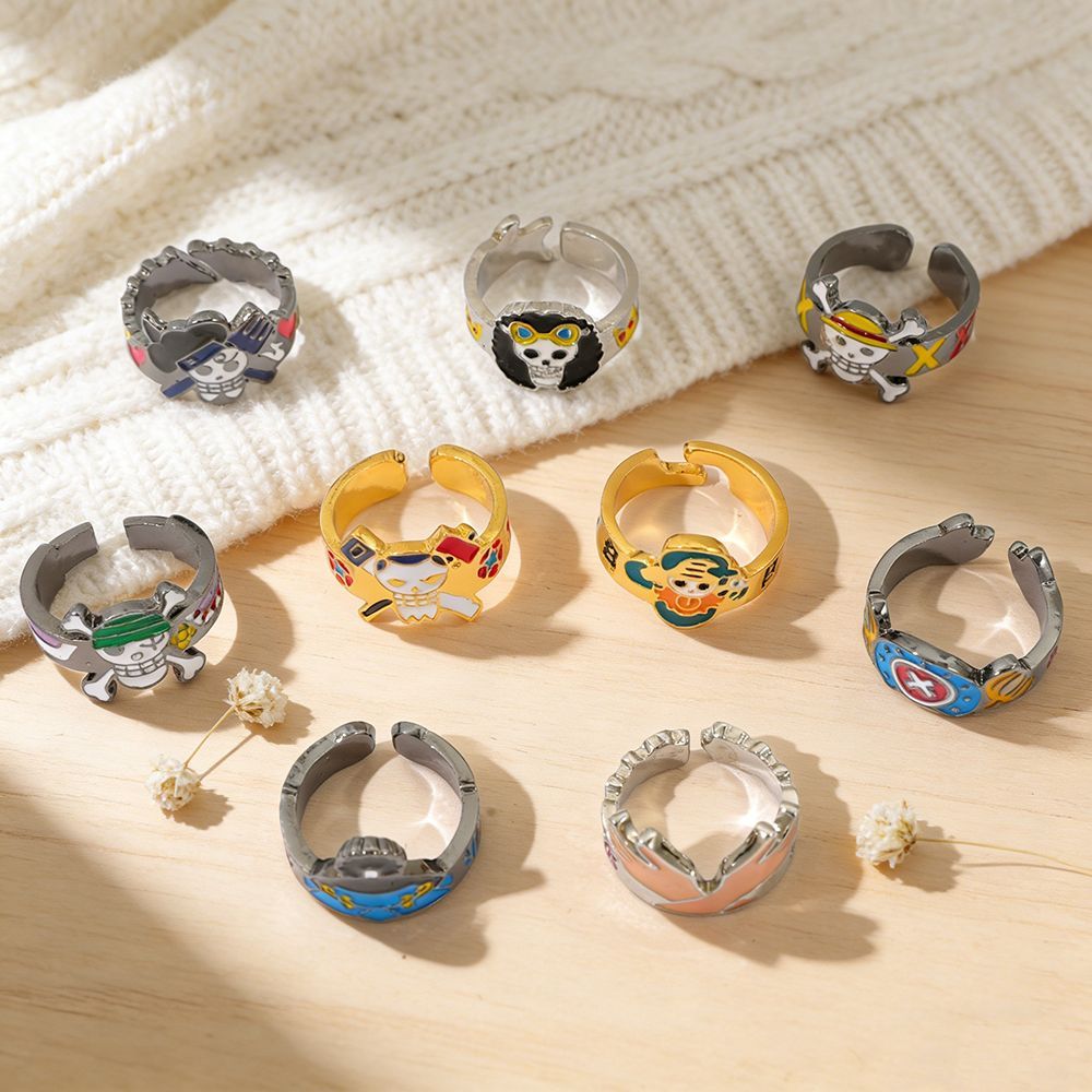 원피스 애니메이션 크리에이티브 상품 밀짚모자 해적단 반 - Luffy Anime Merchandise 리뷰 및 가격