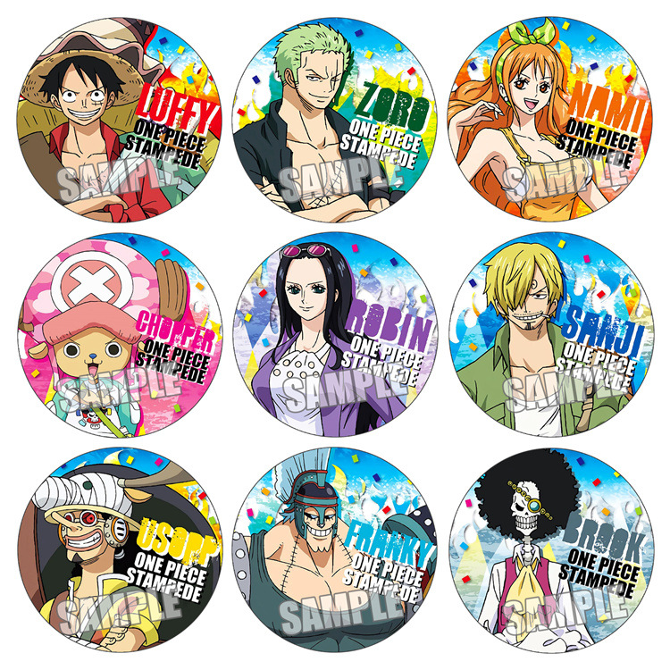 원피스 필름 스탬피드 애니메이션 배지 핀 루피 조로 나 - Luffy Anime Merchandise 리뷰 및 가격