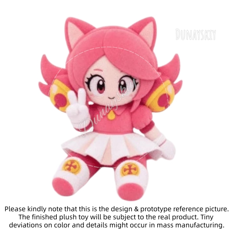 델타룬 핑크 고양이 봉제인형 게임 상품 핑크 고양이 귀 - Anime Merchandise Dress 리뷰 및 가격